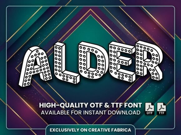 Alder: A Display Typeface That Anchors Editorial Mood