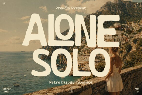 Alone Solo: A Display Font That Commands Attention