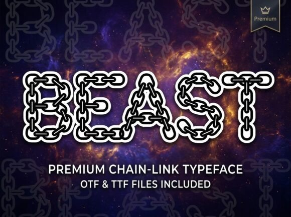 Beast: A Display Typeface That Commands Attention