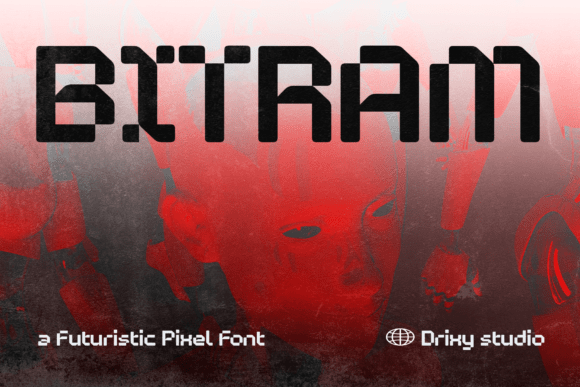 Bitram: A Futuristic Pixel Font That Actually Works