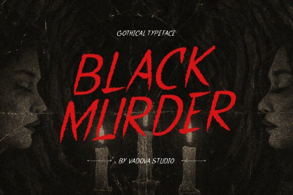 Black Murder: A Gothic Display Font for Bold Brand Impact