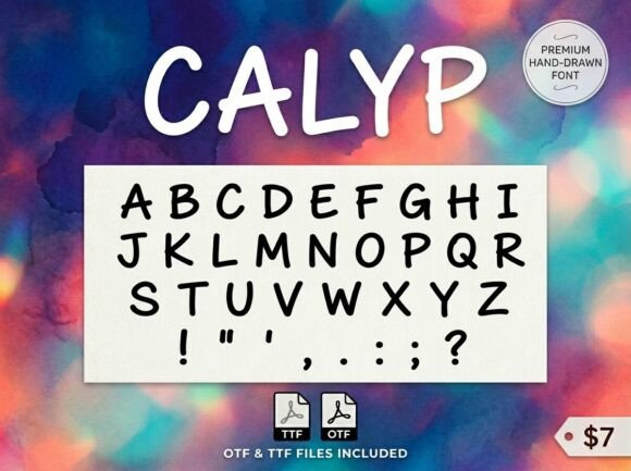 Calyp: A Bold Display Font for Editorial Impact