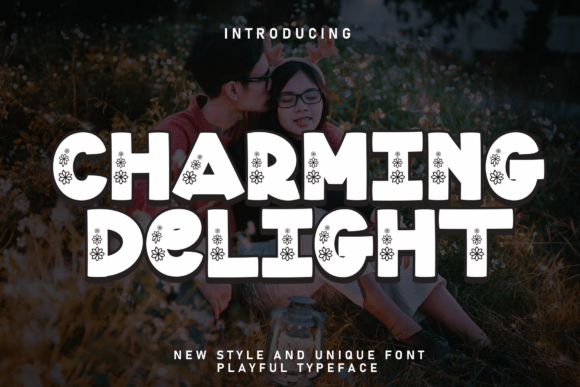 Charming Delight: A Display Font That Elevates Real Small Business Branding