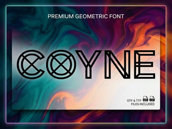 Coyne: A Premium Display Font for Modern Web Design