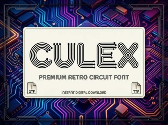 Culex: A Display Typeface That Gives Your Brand Instant Presence