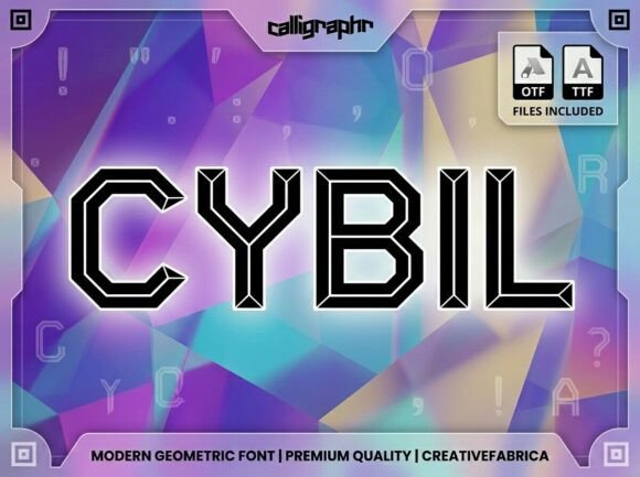 Cybil: A Display Font That Anchors Editorial Calm