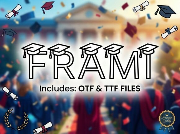 Frami: A Display Typeface That Elevates Academic & Creative Branding