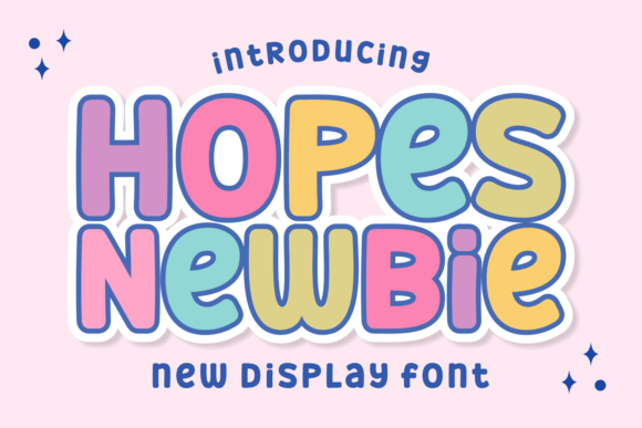 Hopes Newbie: A Playful Display Font That Lifts Your Digital Brand