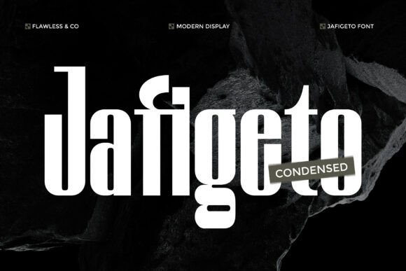 Jafigeto: A Display Font That Makes Your Brand Look Polished and Purposeful