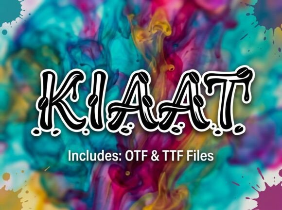 Kiaat: A Fluid Display Typeface for Bold Brand Moments