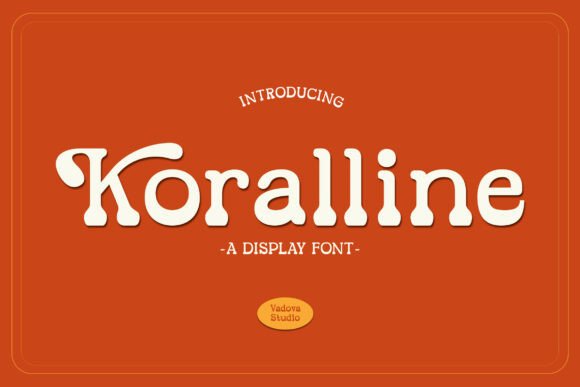 Koralline: A Display Font That Makes Campaigns Feel Human