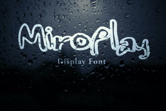Miroplay: A Display Font That Adds Bold Personality to Your Brand