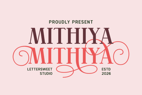 Mithiya: A Stylish Serif Font for Small Business Branding