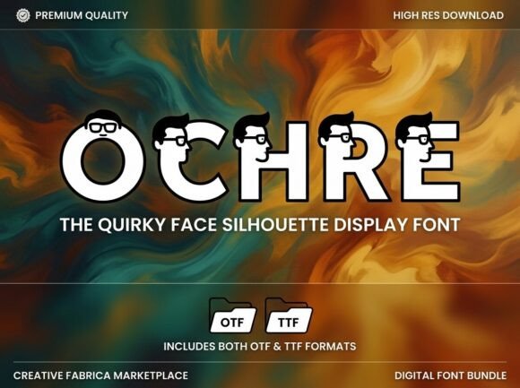 Ochre: A Display Typeface That Makes Your Brand Feel Human