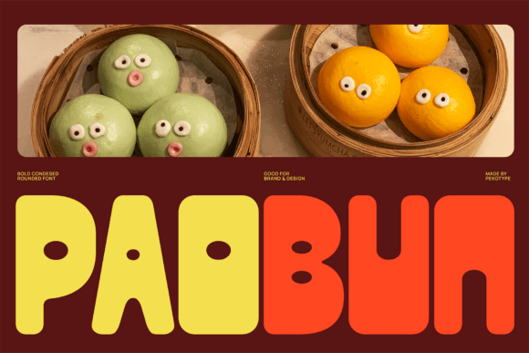 Paobun: A Display Font That Feels Like a Warm Welcome