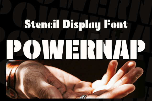 Powernap: A Bold, Grounded Display Font for Editorial Clarity