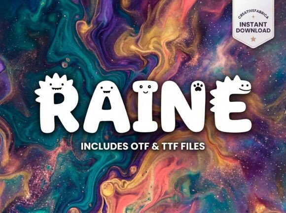 Raine: A Whimsical Display Font That Delivers Personality and Clarity