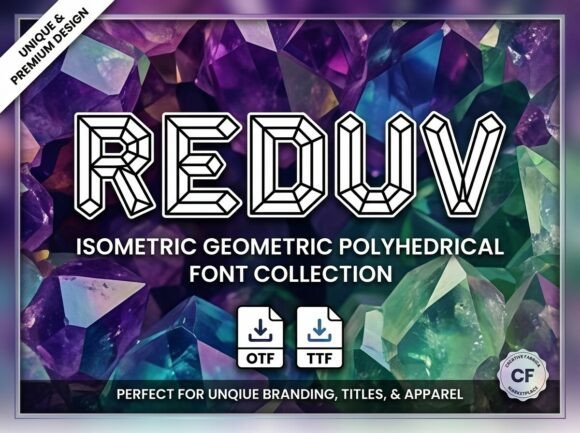 Reduv: A Display Typeface That Makes Your Headlines Unmissable