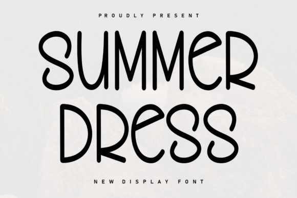 Summer Dress Font: A Handwritten Display Typeface for Warm, Human Campaigns