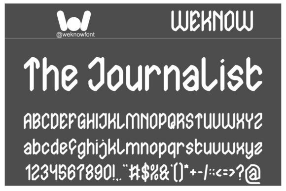 The Journalist: A Display Typeface That Sharpens Your Brand Voice