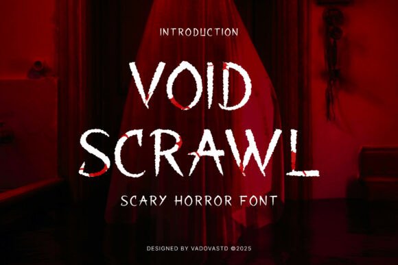 Void Scrawl: A Raw, Confident Display Font