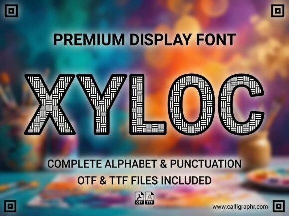 Xyloc: A Distinctive Display Font for Editorial Impact